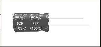 FZF(FOAI)低阻抗型铝电解电容器