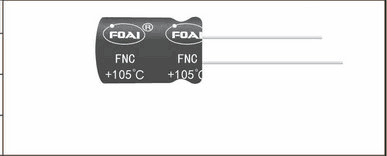 FNC(FOAI)双极性型铝电解电容器