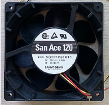 SanAce120 9G山洋散热风扇 电流0.5A  12V电压 120X12